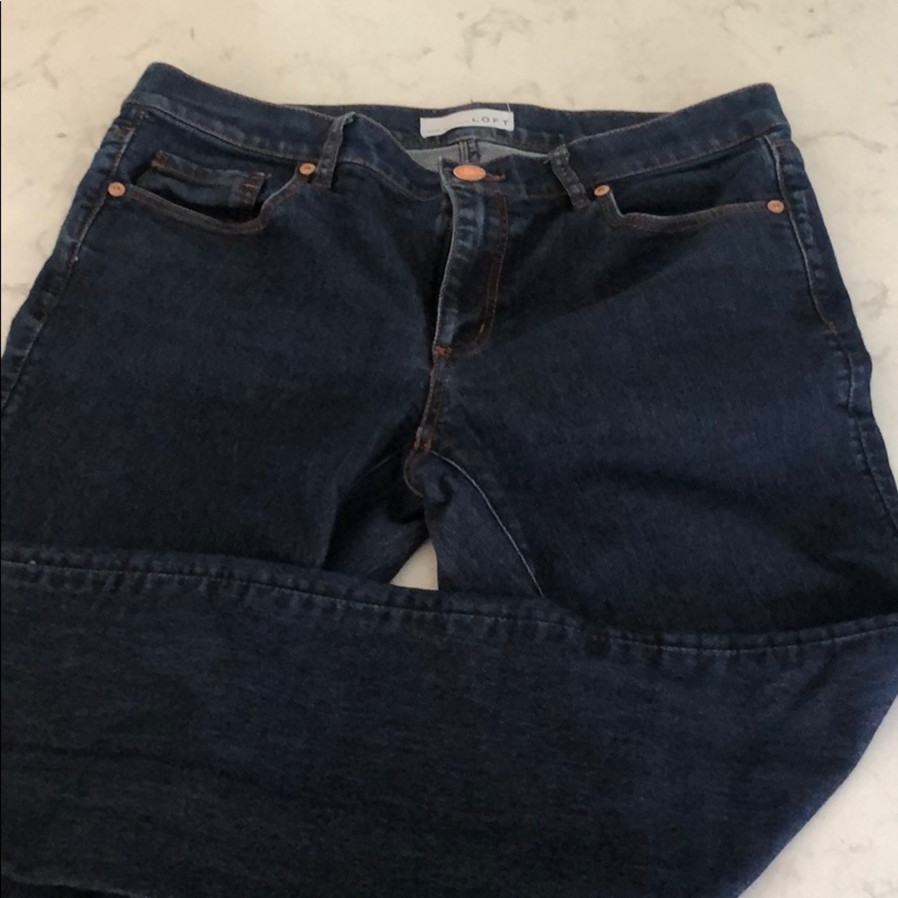 Loft modern skinny jeans size 6